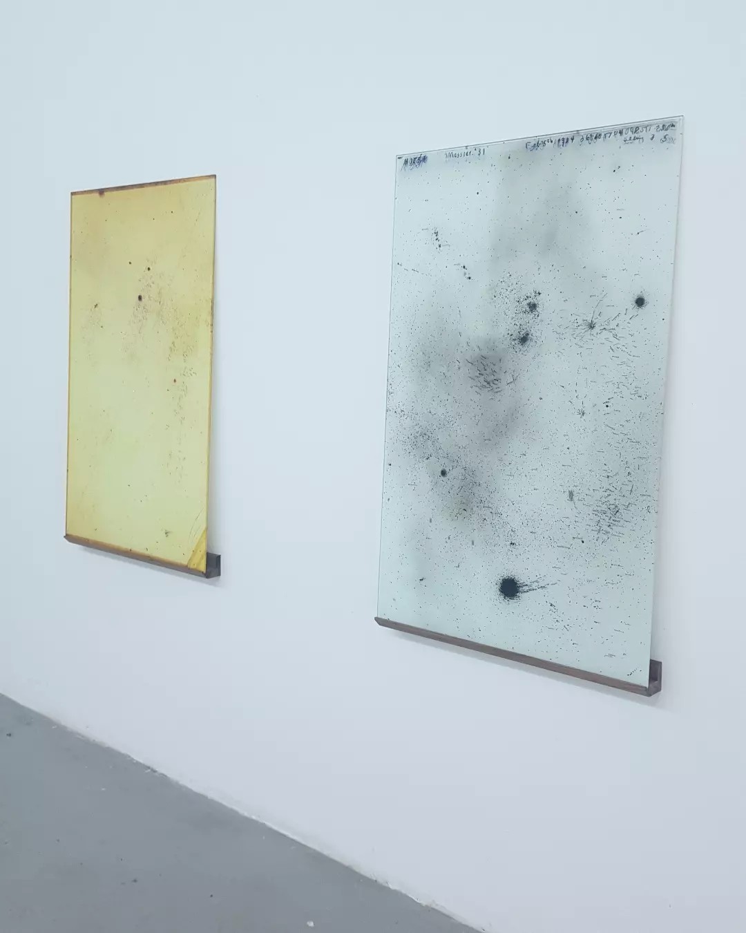 Painting and Murmuring on Cosmic Glass